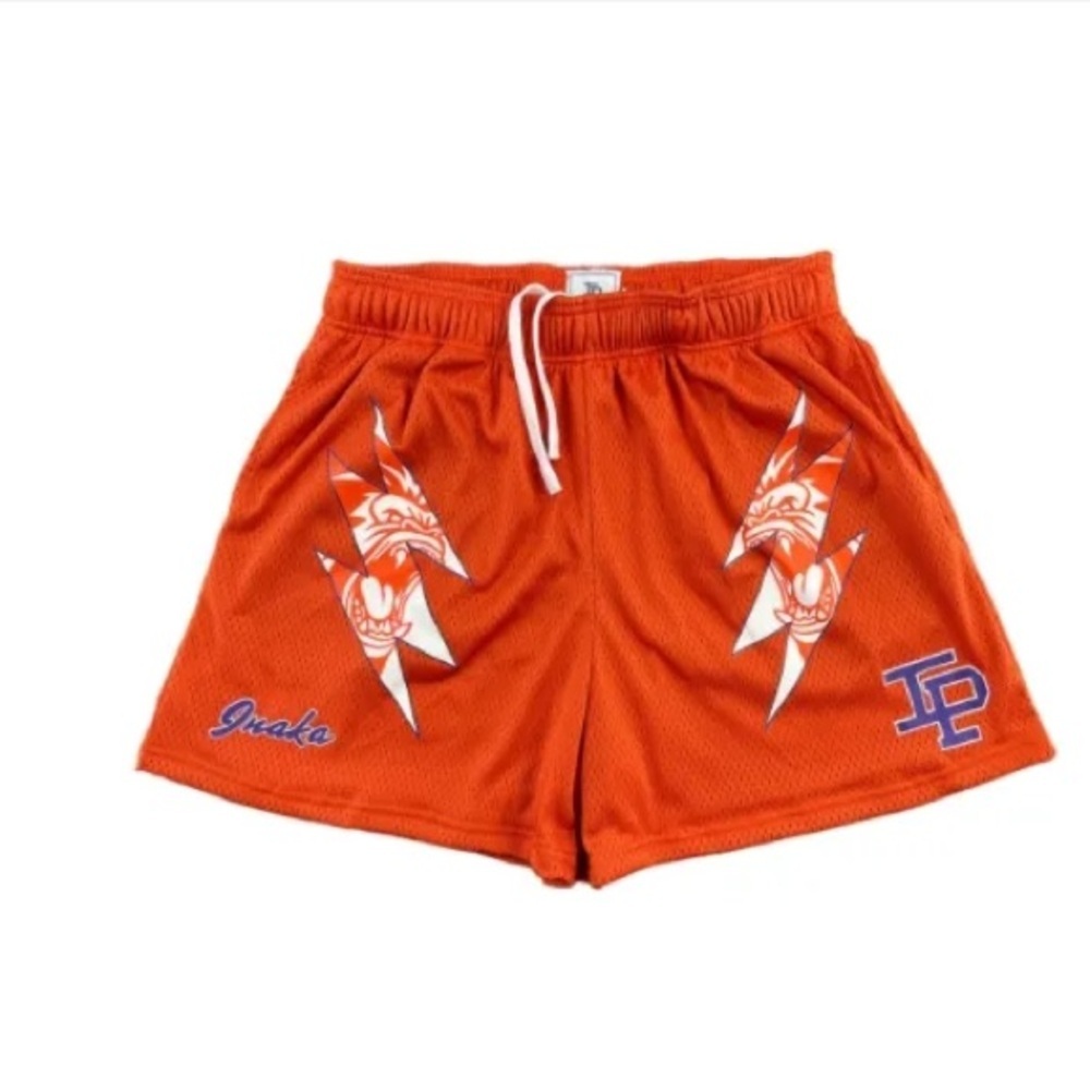 Inaka Power patch shorts orange